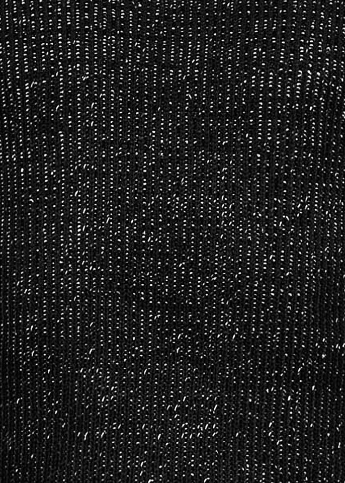 R-NEAL V-Ausschnitt-Pullover V-Neck Ripped Grobstrick Pullover Slim Fit Strick Pullover – Bild 3 von 3