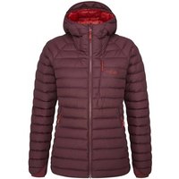 RAB Rab Damen Funktionsjacke W INFINITYMICROLIGHT JACKET, Größe 8 in Rot