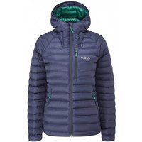 RAB Rab Damen Jacke W MICROLIGHT ALPINE JACKET, Größe 8 in Blau