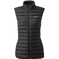 RAB Rab Damen Westen WMICROLIGHT VEST, Größe 12 in Schwarz