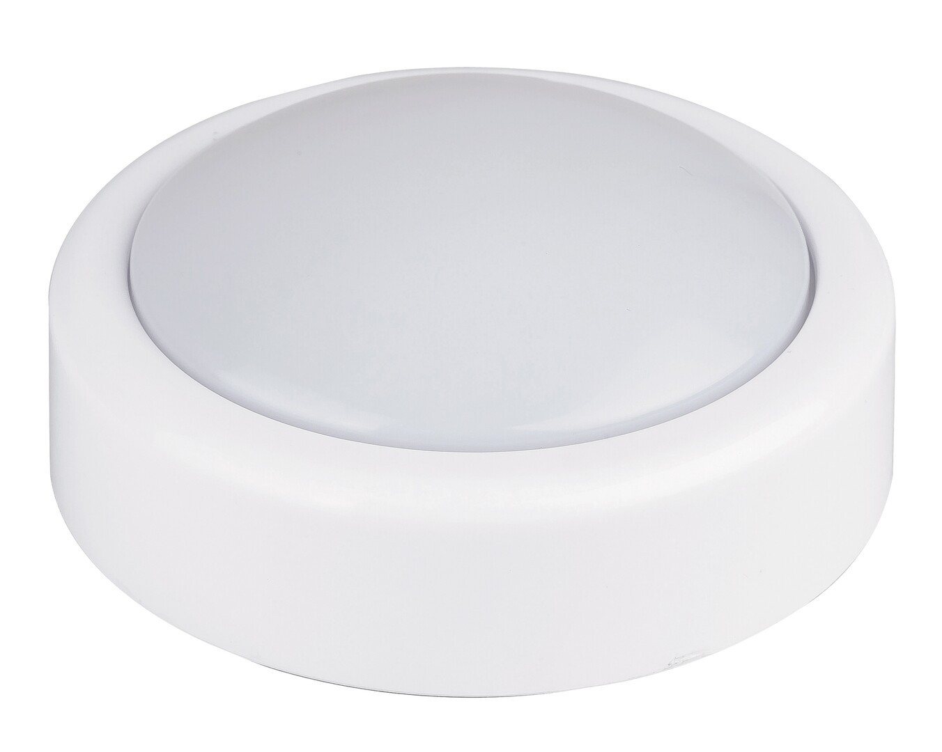 Rabalux Dekolicht "Push light-Push light" Kunststoff, weiß, rund, 0,3W, ø100mm, batteriebetrieben – Bild 3 von 5