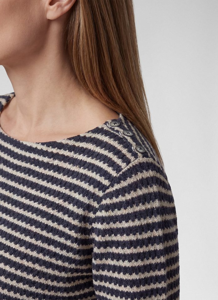 Rabe 3/4 Arm-Pullover im Streifen-Look – Bild 2 von 5