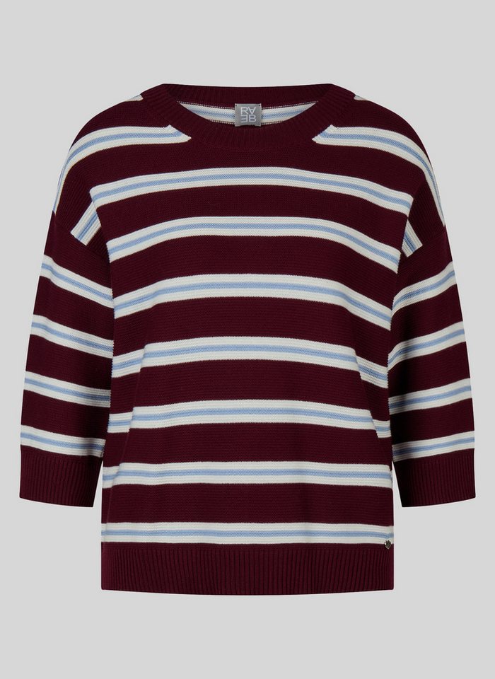 Rabe 3/4 Arm-Pullover in Streifen-Optik – Bild 5 von 5