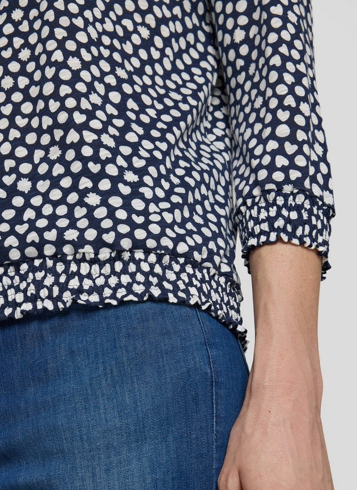 Rabe 3/4-Arm-Shirt mit All-Over Print – Bild 3 von 5