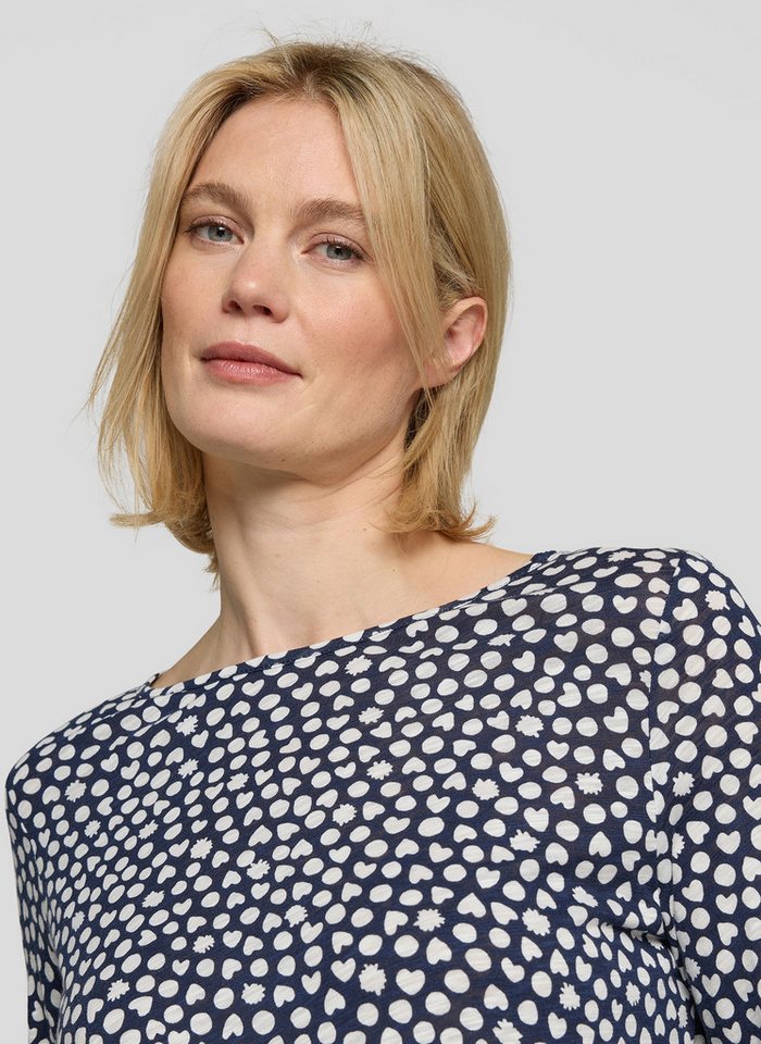 Rabe 3/4-Arm-Shirt mit All-Over Print – Bild 4 von 5
