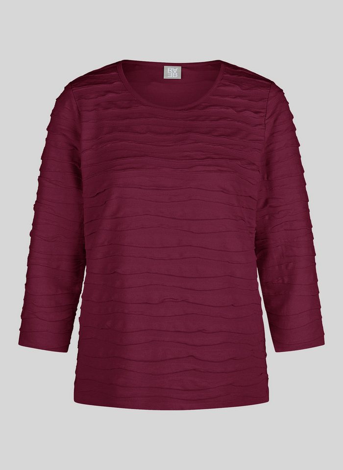 Rabe 3/4-Arm-Shirt mit Struktur Muster – Bild 5 von 5