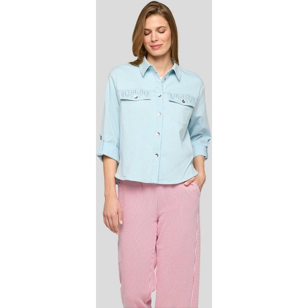 Rabe Hemdbluse mit Brust Taschen