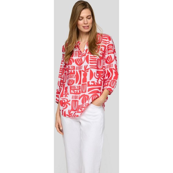 Rabe Klassische Bluse mit All-Over Print