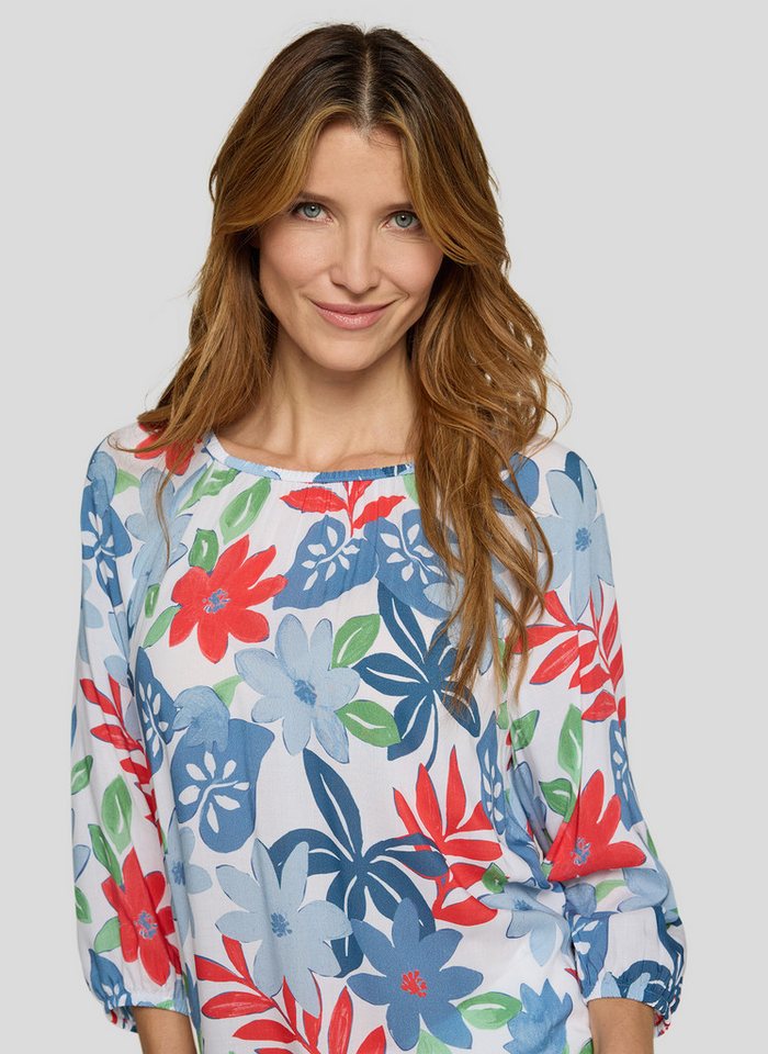Rabe Klassische Bluse mit All-Over Print – Bild 2 von 5