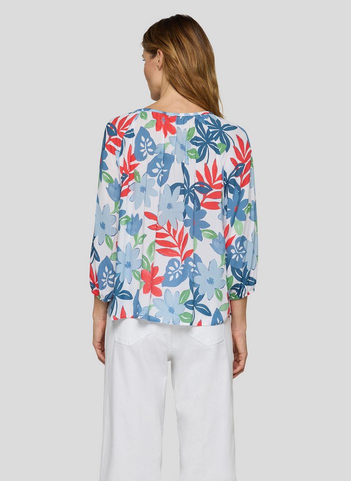 Rabe Klassische Bluse mit All-Over Print – Bild 3 von 5