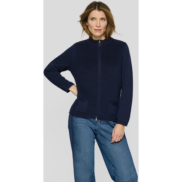 Rabe Strickjacke mit Taschen