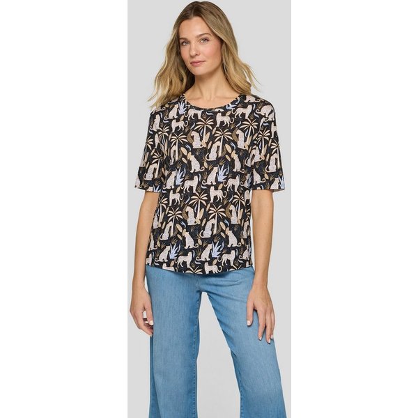 Rabe T-Shirt mit grafischem Muster