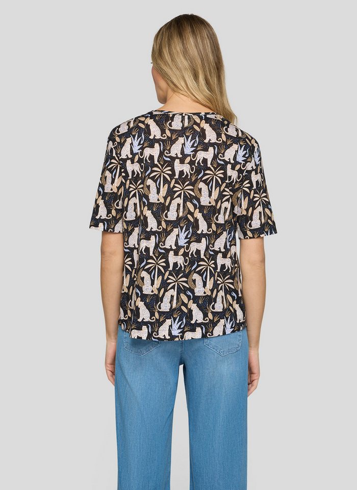Rabe T-Shirt mit grafischem Muster – Bild 3 von 5