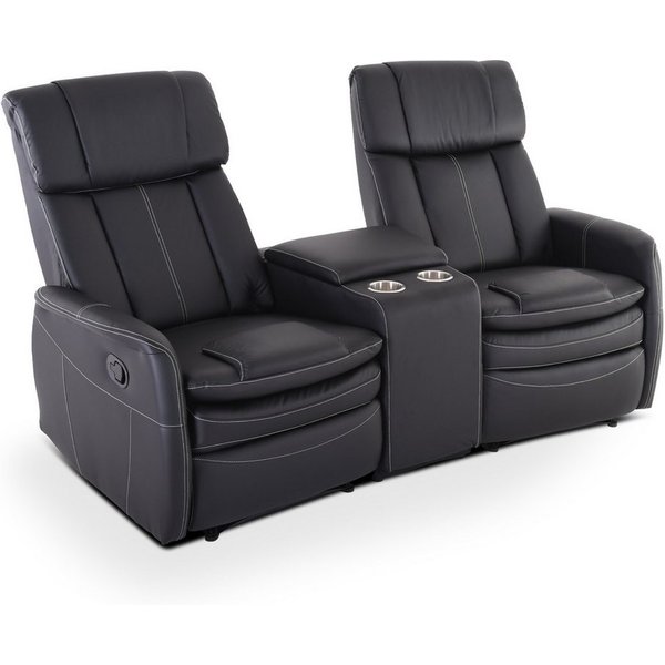 Raburg 2-Sitzer Kinosessel, 2er-Fernsehsessel mit Relaxfunktion, mechanisch, Maxx, mit Liegefunktion, für 2 Personen, Belastbarkeit je Sitzplatz 150 kg