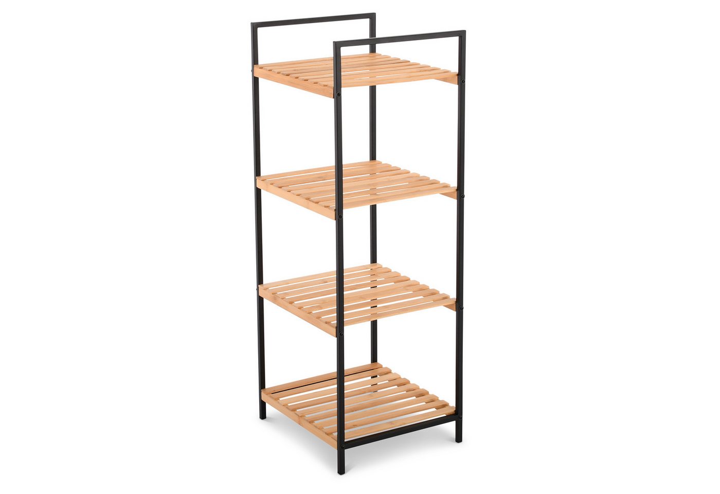 Raburg Standregal Küchenregal, Bambus, Kava, 3 Böden, für Flur, Schlafzimmer oder Bad, modernes Design – Bild 4 von 5
