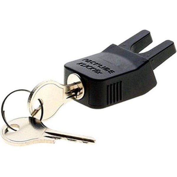 racktime Fahrrad-Gepäckträger Klickfix Schloss Secureit für System Adapter (3-St)