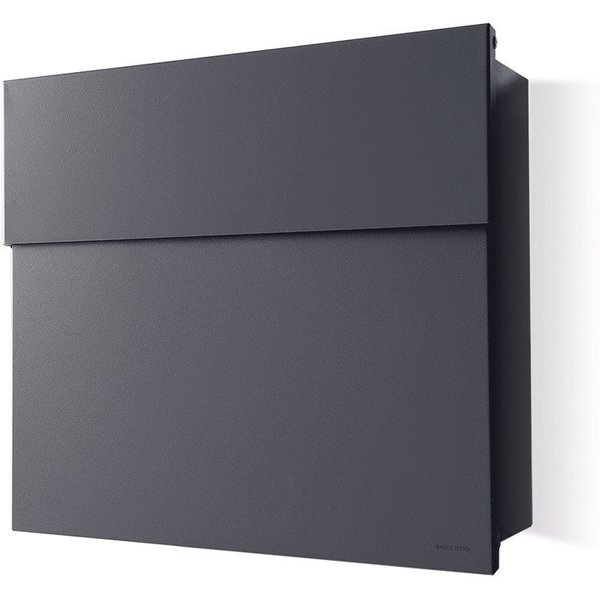 Radius Briefkasten Letterman 4 Anthrazit (RAL 7016) inkl. LED Licht