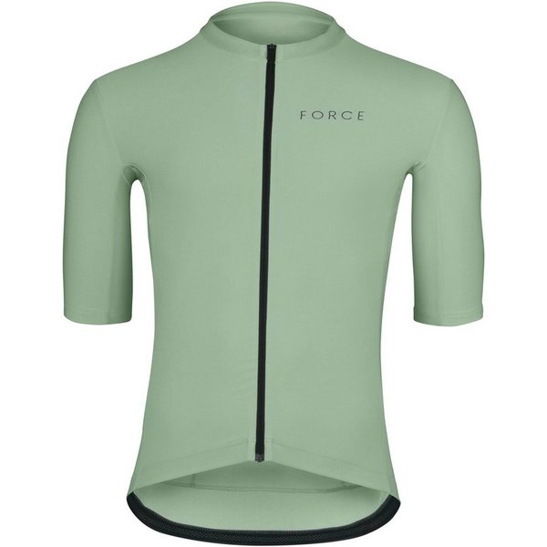FORCE Radtrikot FORCE Jersey Icon Kurzarm, Grün