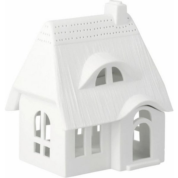 Räder Design Dekoobjekt Lichthaus Reetdachhaus Haus Häuser von Räder Reetdach Porzellanhaus