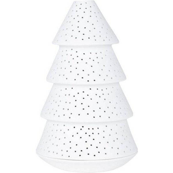 Räder Design Windlicht Räder Tannenlicht groß stilvolles Deko-Objekt für die Weihnachtszeit
