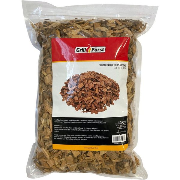 Grillfürst Räucherbox Grillfürst Räucherchips Kirsche - 1 kg