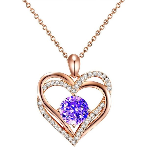 Rafaela Donata Collier Herz roségold, verziert mit Kristallen von Swarovski®