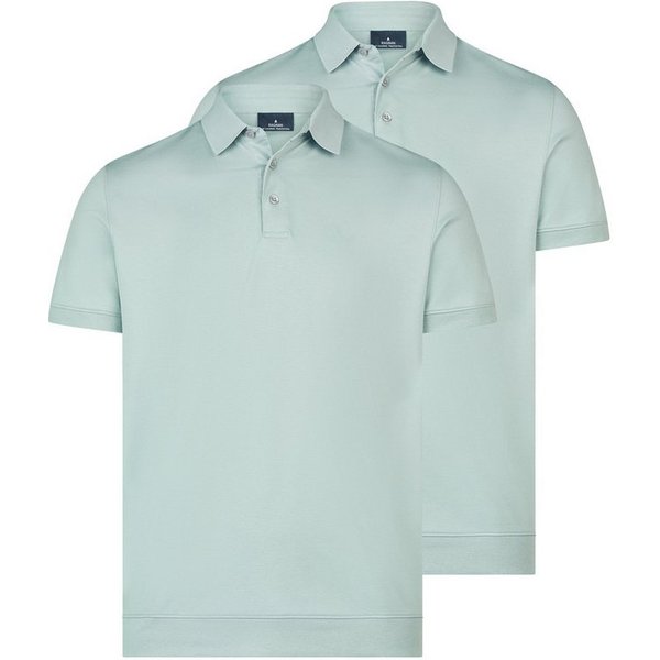 RAGMAN Poloshirt 2er Pack Basic (Spar-Set, 2-tlg) Poloshirt - Baumwolle - Atmungsaktiv