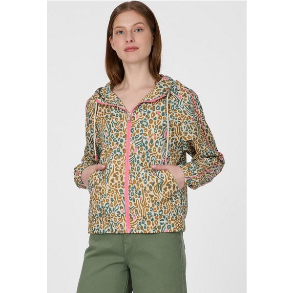 Ragwear Allwetterjacke ANDRIN PRINT Aus dünnem, wasserabweisendem Material mit Print und Kontrastdetails