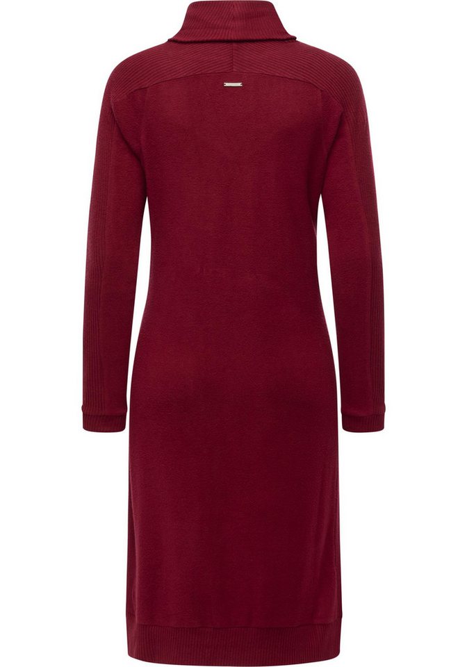 Ragwear Jerseykleid Peona Modisches Damen Pulloverkleid mit Rollkragen – Bild 3 von 3