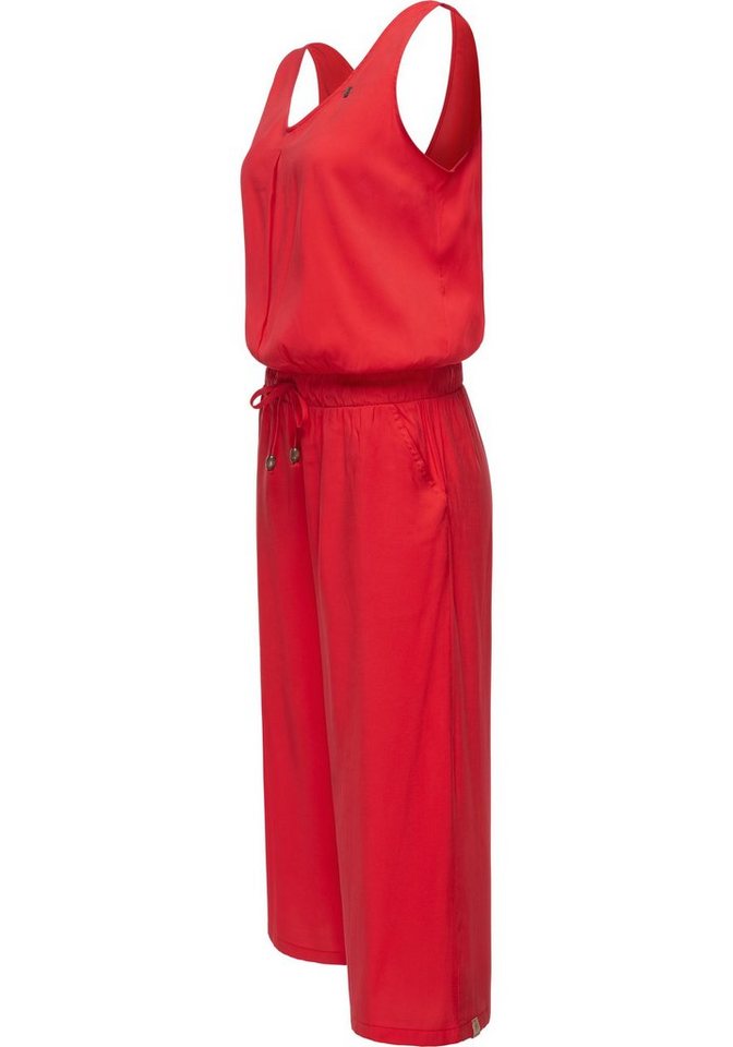 Ragwear Jumpsuit Suky schicker, langer Damen Overall mit Tunnelzug – Bild 2 von 3