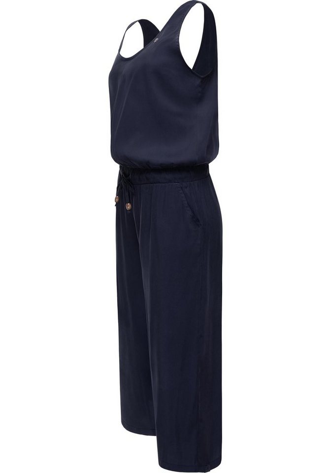 Ragwear Jumpsuit Suky schicker, langer Damen Overall mit Tunnelzug – Bild 2 von 3