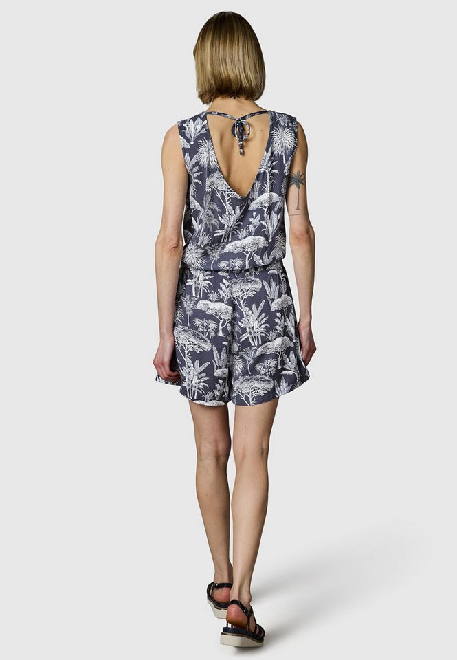Ragwear Jumpsuit Zella schicker, kurzer Damen Overall mit floralem Print – Bild 3 von 5