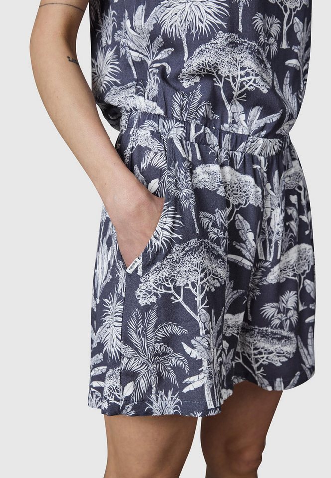 Ragwear Jumpsuit Zella schicker, kurzer Damen Overall mit floralem Print – Bild 4 von 5