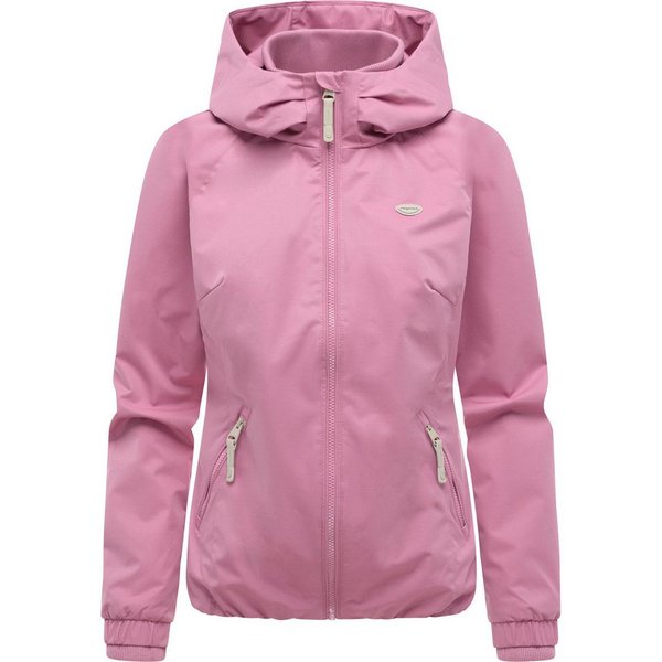 Ragwear Outdoorjacke Dizzie Tech Wasserdichte Damen Übergangsjacke mit großer Kapuze