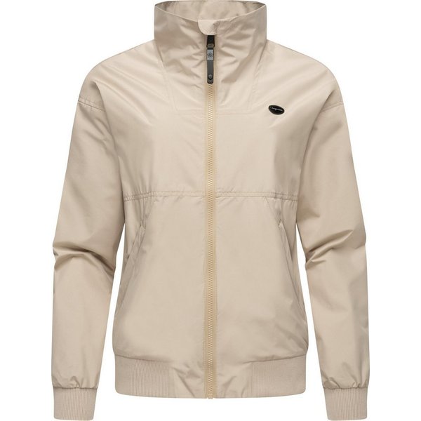 Ragwear Outdoorjacke Goona stylische, wasserdichte Übergangsjacke mit hohem Kragen
