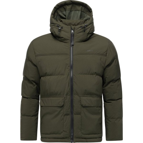 Ragwear Steppjacke Walinor YOUMODO Gesteppte Winterjacke mit verstellbarer Kapuze