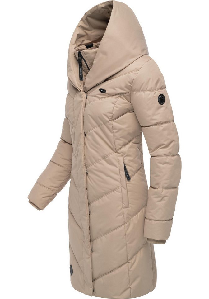 Ragwear Steppmantel Natalka stylischer, gesteppter Winterparka mit gefütterter Kapuze – Bild 3 von 5