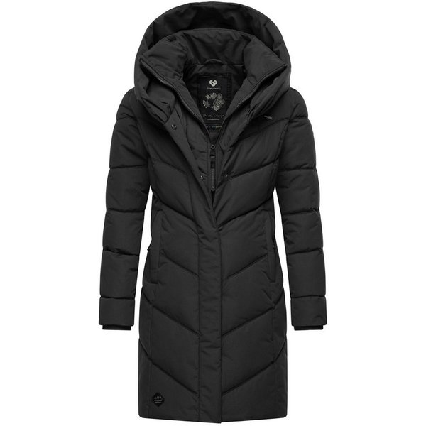 Ragwear Steppmantel Natalka stylischer, gesteppter Winterparka mit gefütterter Kapuze