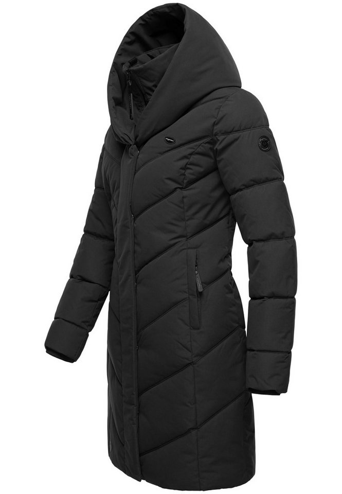 Ragwear Steppmantel Natalka stylischer, gesteppter Winterparka mit gefütterter Kapuze – Bild 2 von 5