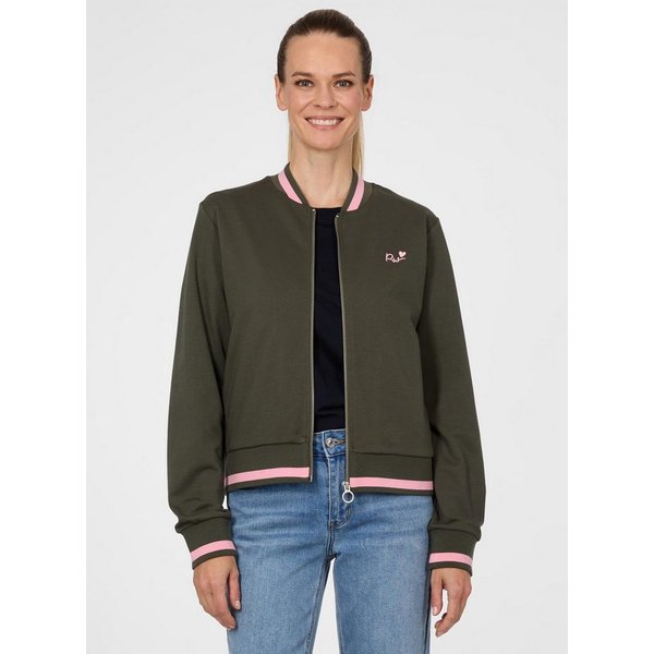 Ragwear Sweatjacke DORON mit Reißverschluss, aus Baumwolle und Polyester, normale Passform