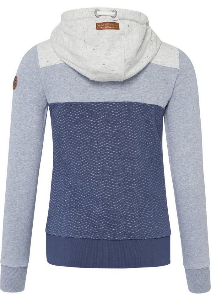 Ragwear Sweatjacke TREGA ZIP O im Colorblocking-Design – Bild 4 von 5