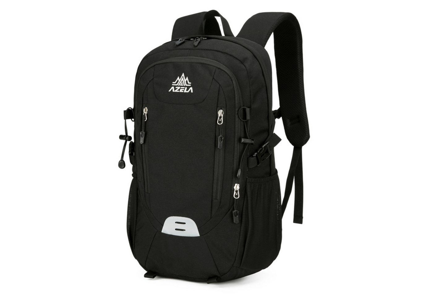 RAIKOU Wanderrucksack 30L Outdoor-Rucksack Leicht wasserdicht vielseitig mit Laptopfach, Reflektierende Details – Bild 2 von 5