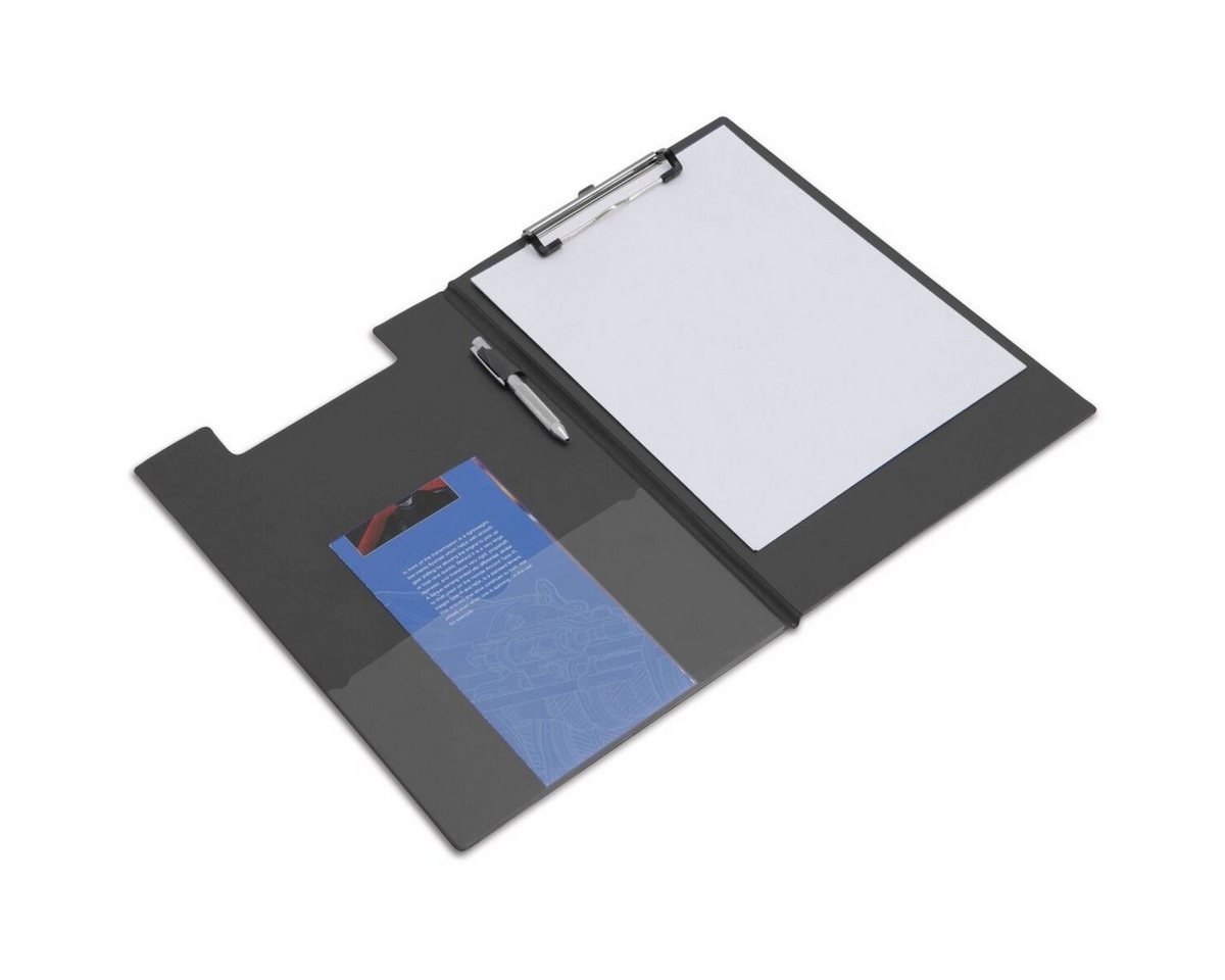 RAPESCO Schreibmappe Klemmbrettmappe A4 schwarz – Bild 2 von 2