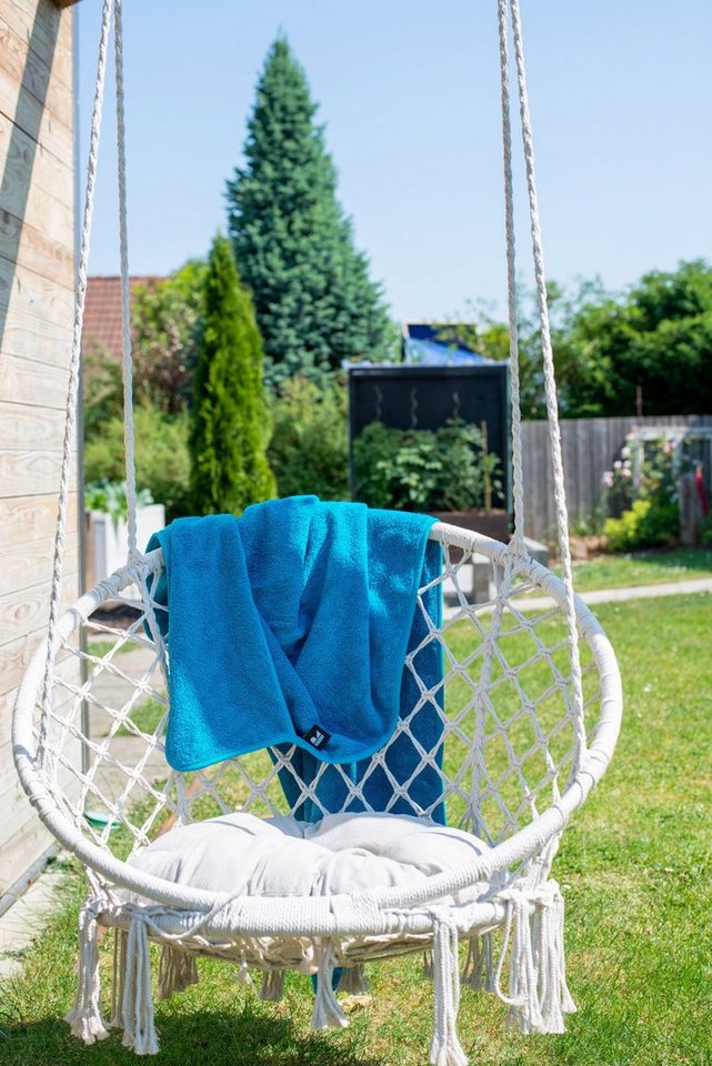 Rapp Badaustattung Hochlehnerauflage Skyline, ca. 60x130 cm Stuhlauflage Gartenstuhl Schonbezug aus 100% Baumwolle – Bild 3 von 5