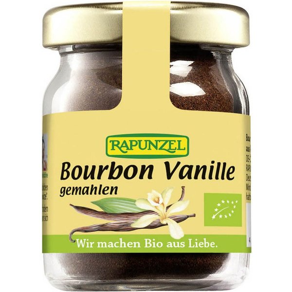RAPUNZEL Bio-Bourbon-Vanillepulver, 15 g