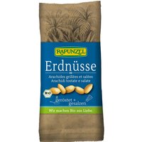RAPUNZEL Bio-Erdnüsse, geröstet und gesalzen, 75 g