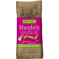 RAPUNZEL Bio-Mandeln, geröstet und gesalzen, 60 g