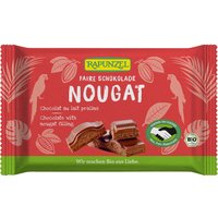 RAPUNZEL Bio-Nougat-Schokolade, 100 g