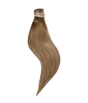 Rapunzel of Sweden Ponytail Straight / Clip-in / Medium Volume Brownish Blonde Balayage B5.0/8.3 40 cm Haarverlängerung · 80 g