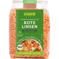 RAPUNZEL Rote Bio-Linsen, 500 g
